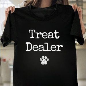Treat Dealer Dog Shirts For Men Custom Pet Shirt Dog Dad Shirt Gift For Him
